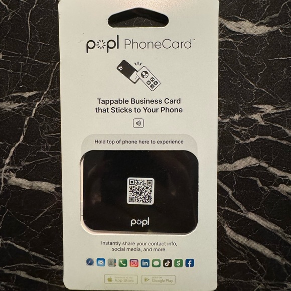 popl Other - NWT popl digital business card